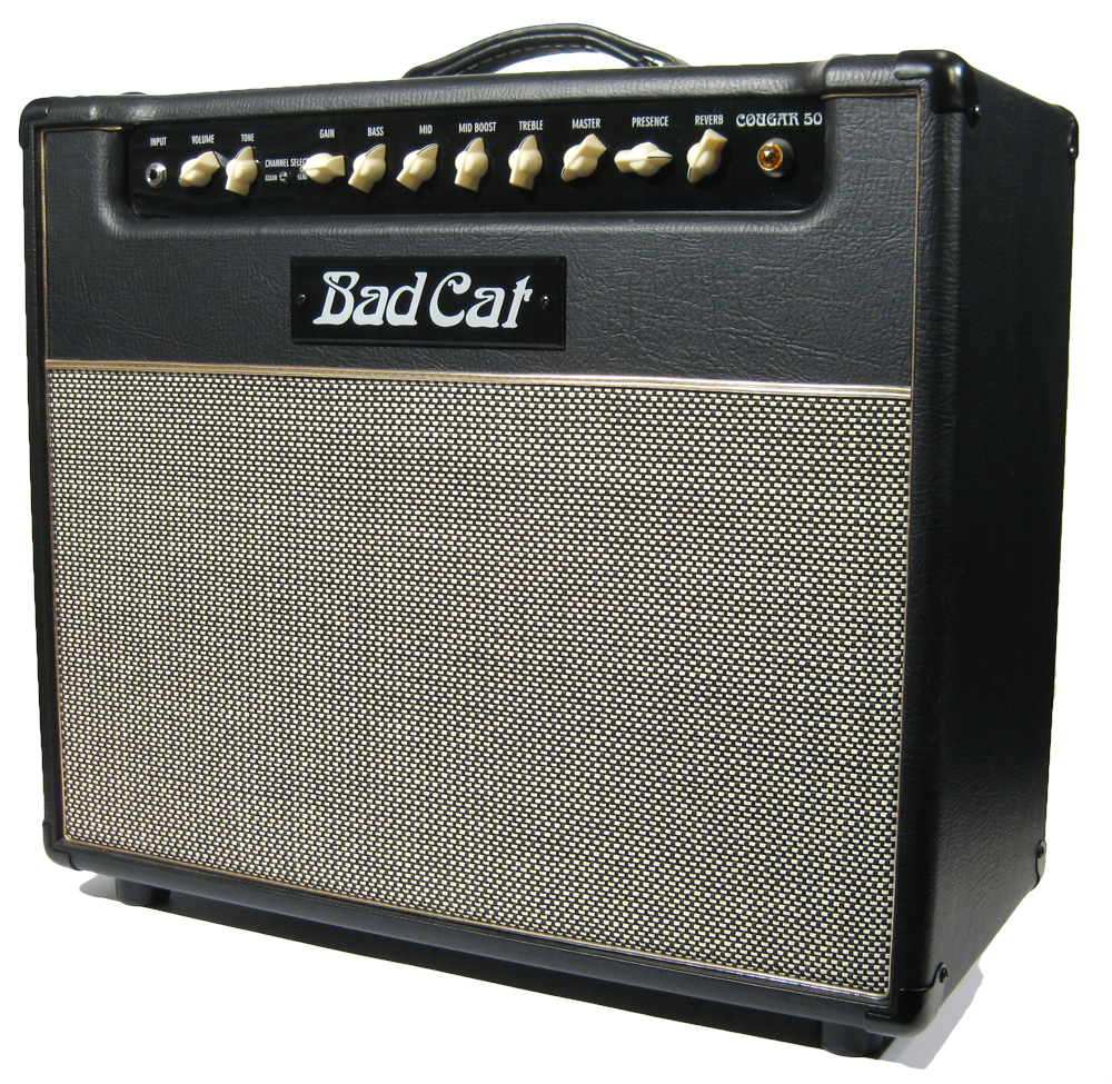 Bad Cat Cougar 50 1x12 tube combo guitar amplifier, 50w amp, all valve eBay