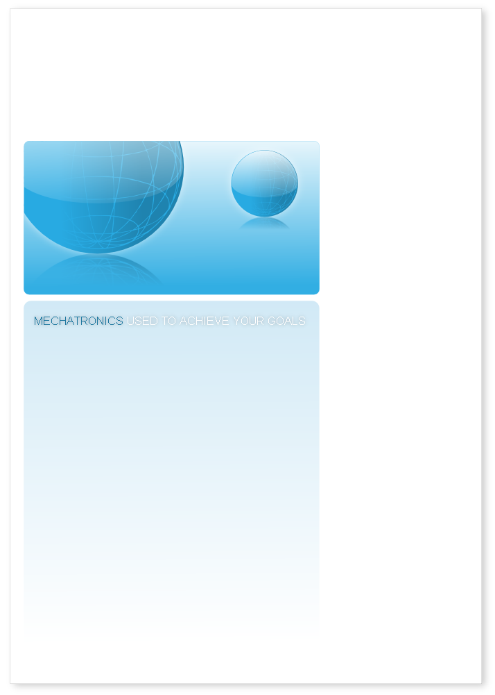 mechatronics used to achieve your goals